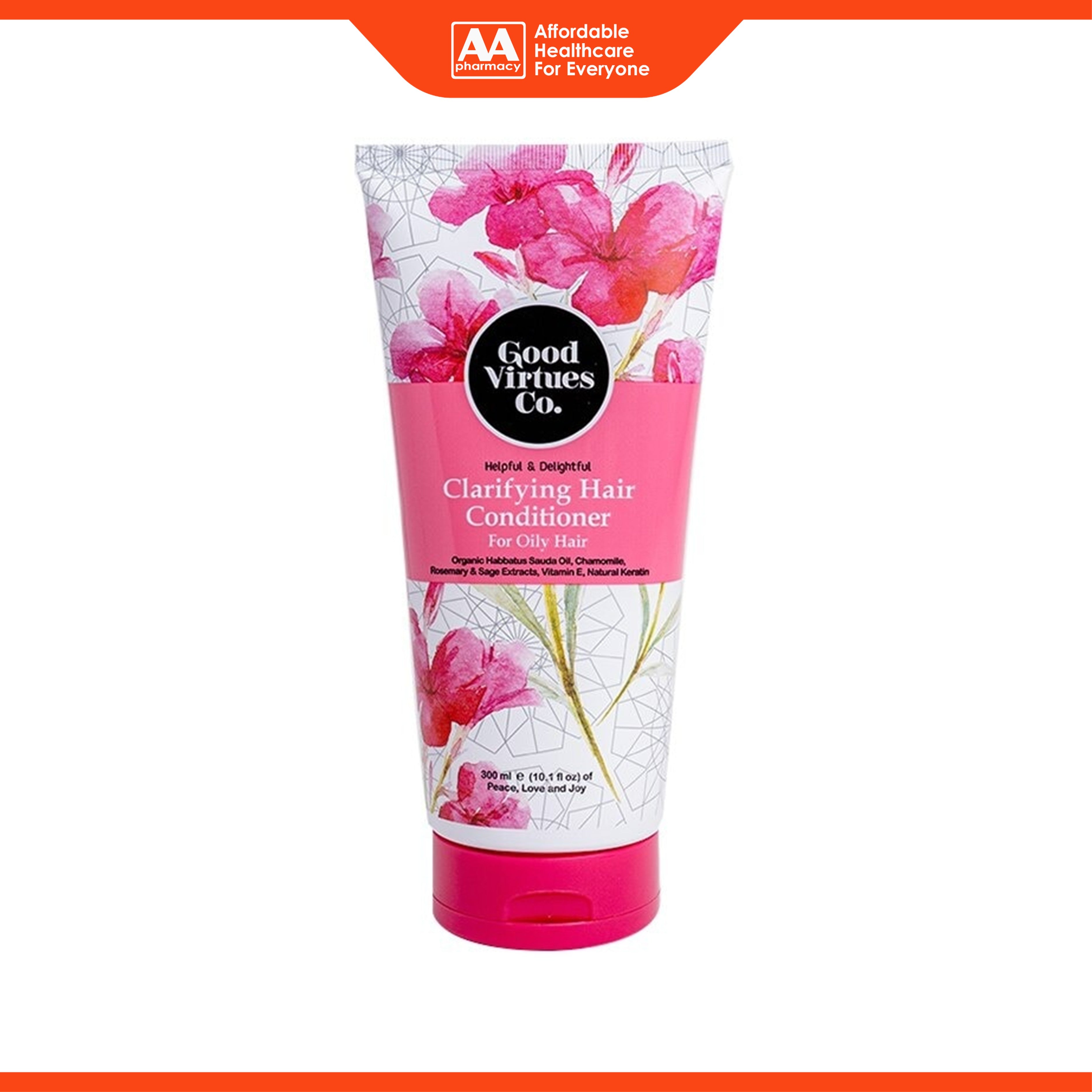 Good Virtues Co. Clarifying Hair Conditioner for Oily Hair (300ml)