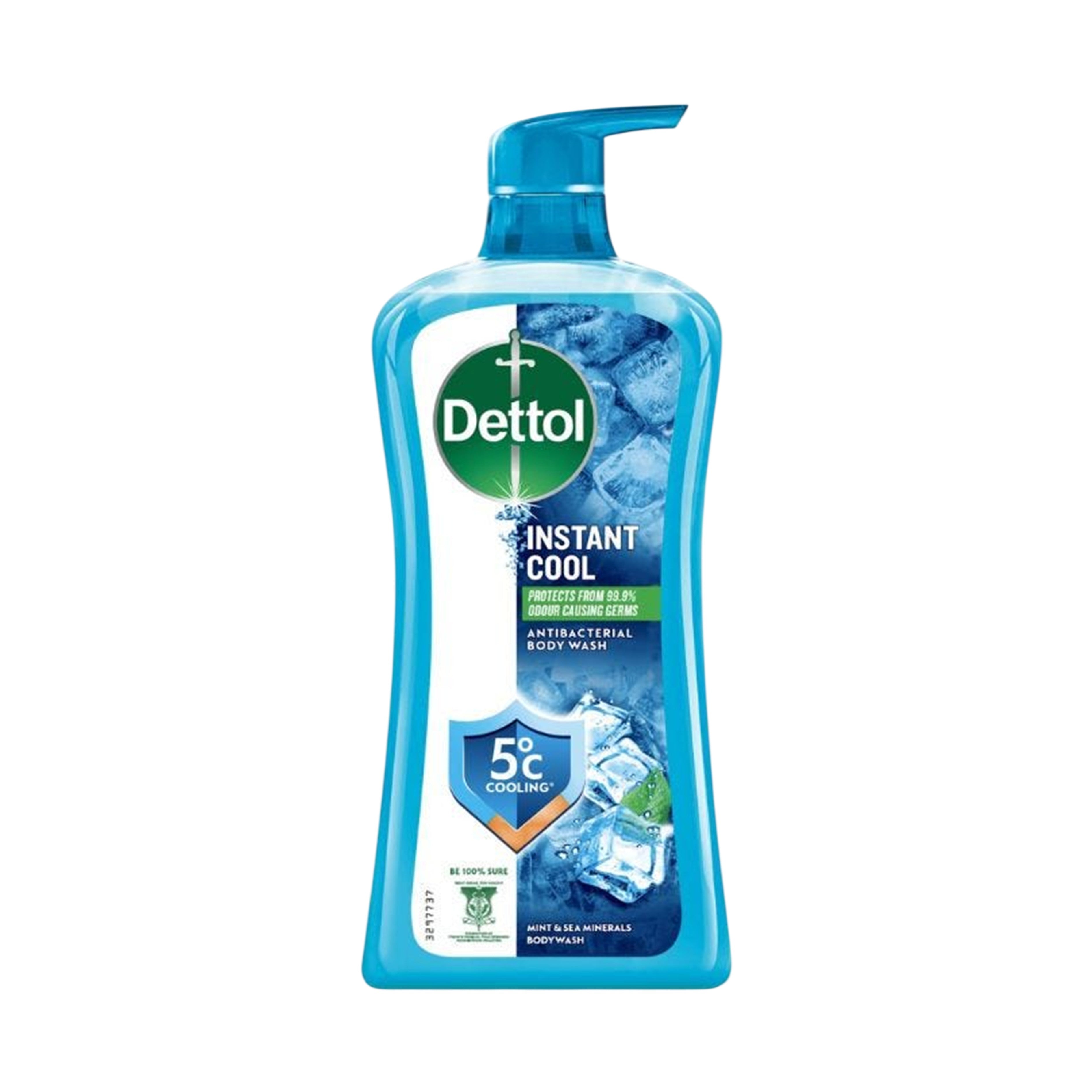 Dettol Antibacterial Body Wash (Instant Cool, with Mint and Sea Minerals) 950g