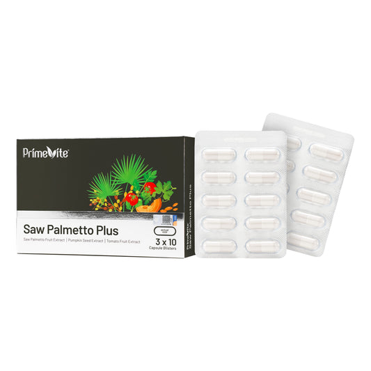PrimeVite Saw Palmetto Plus Capsule 3x10's
