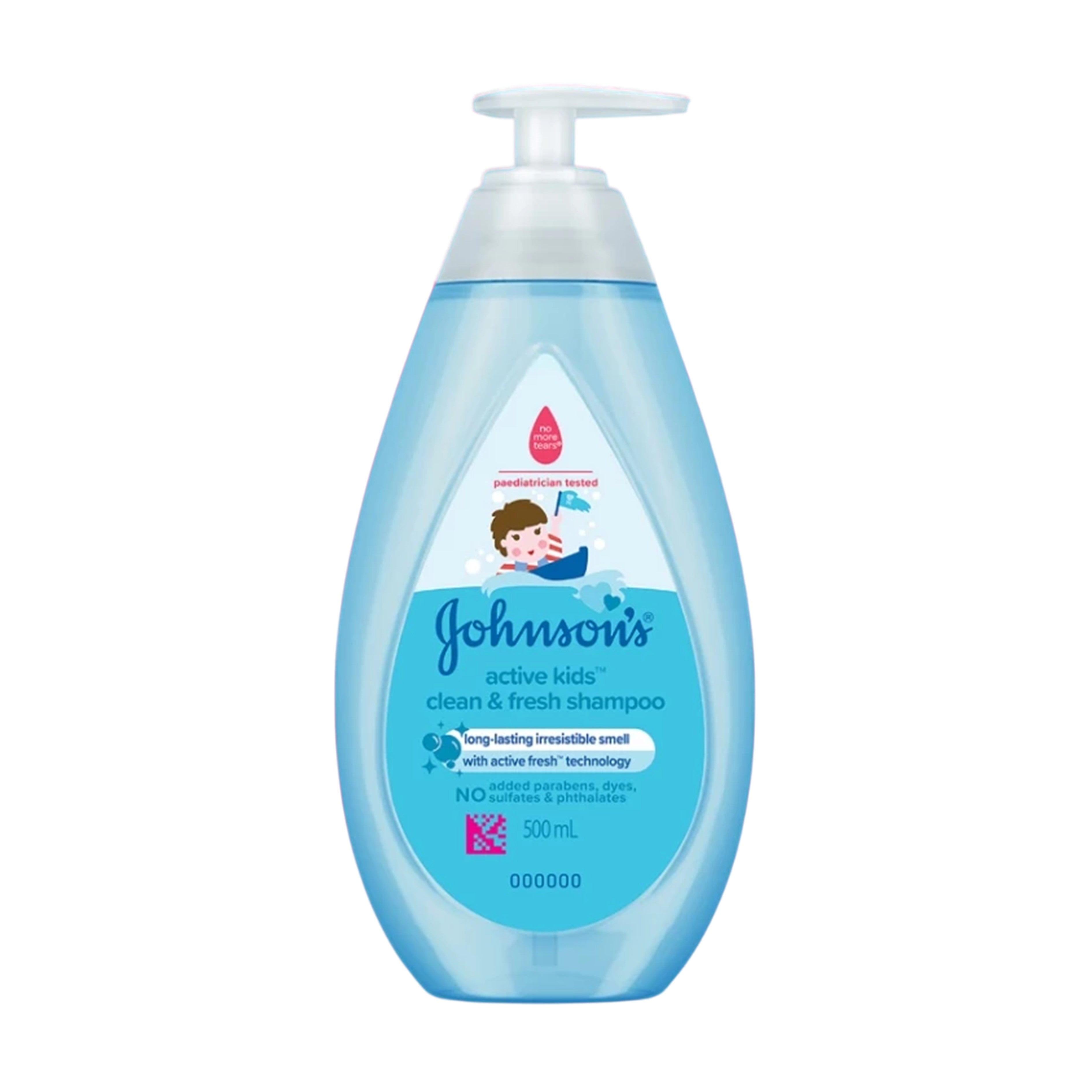 Johnson's Active Kids (Clean and Fresh) Shampoo 500mL