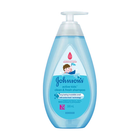Johnson's Active Kids (Clean and Fresh) Shampoo 500mL