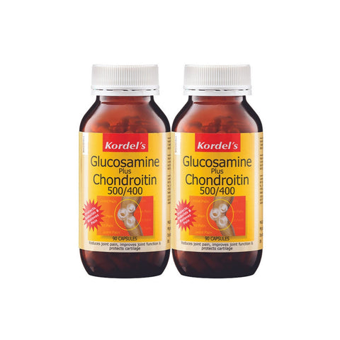 Kordel's Glucosamine Plus Chondroitin 500/400 Capsule 2x90s