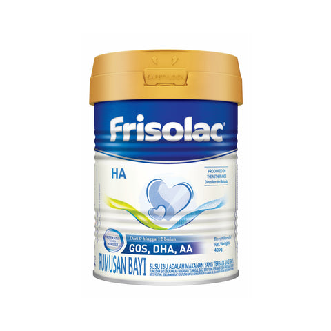 Frisolac HA Infant's Nutritional Milk Formula 400g (For Babies 0-12 Months)