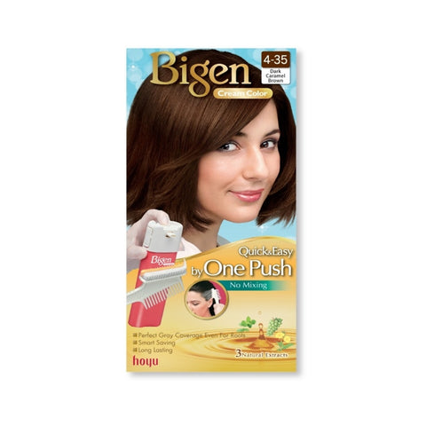Bigen Cream Color 4-35 Dark Caramel Brown
