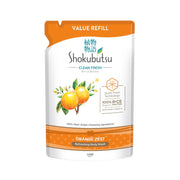 Shokubutsu Clean Fresh Refreshing Body Wash (Orange Zest) 800g (Refill Pack)