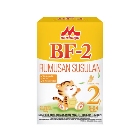 [CLEARANCE] [TEAR BOX] [EXP 30/08/2026] Morinaga BF-2 Infant Follow-Up Formula Step 2 700g (For Babies 6-24 Months)