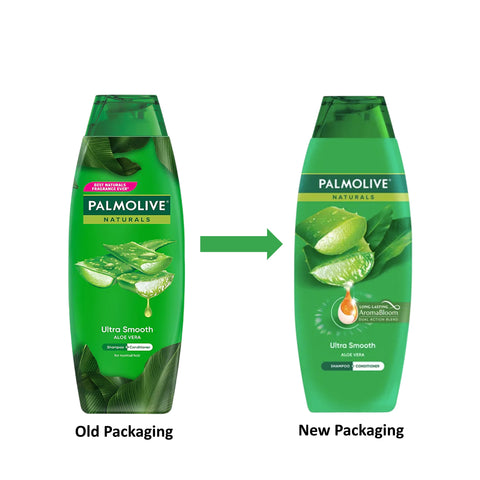 Palmolive Naturals Ultra Smooth Aloe Vera Shampoo + Conditioner 350mL (For Normal Hair)