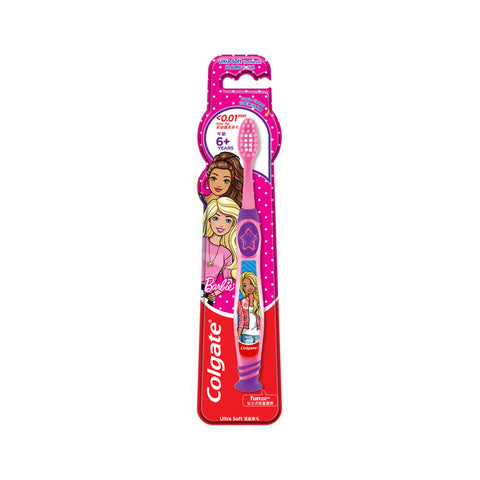Colgate Barbie (Ultra Soft, Tongue Cleaner) Toothbrush 1's (For Children 6+ Years)