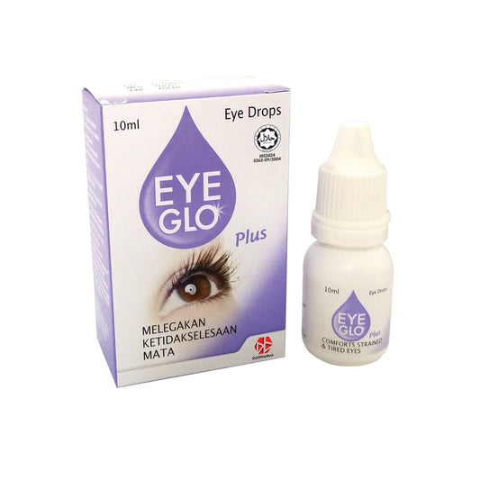 Eye Glo Plus Eye Drops 10mL (Comforts Strained and Tired Eyes)