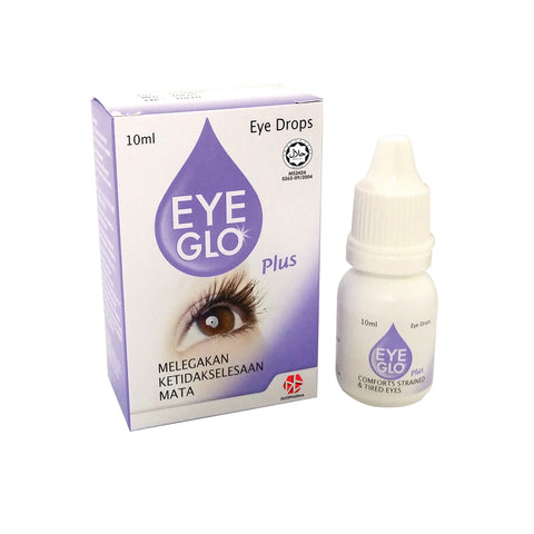 Eye Glo Plus Eye Drops 10mL (Comforts Strained and Tired Eyes)