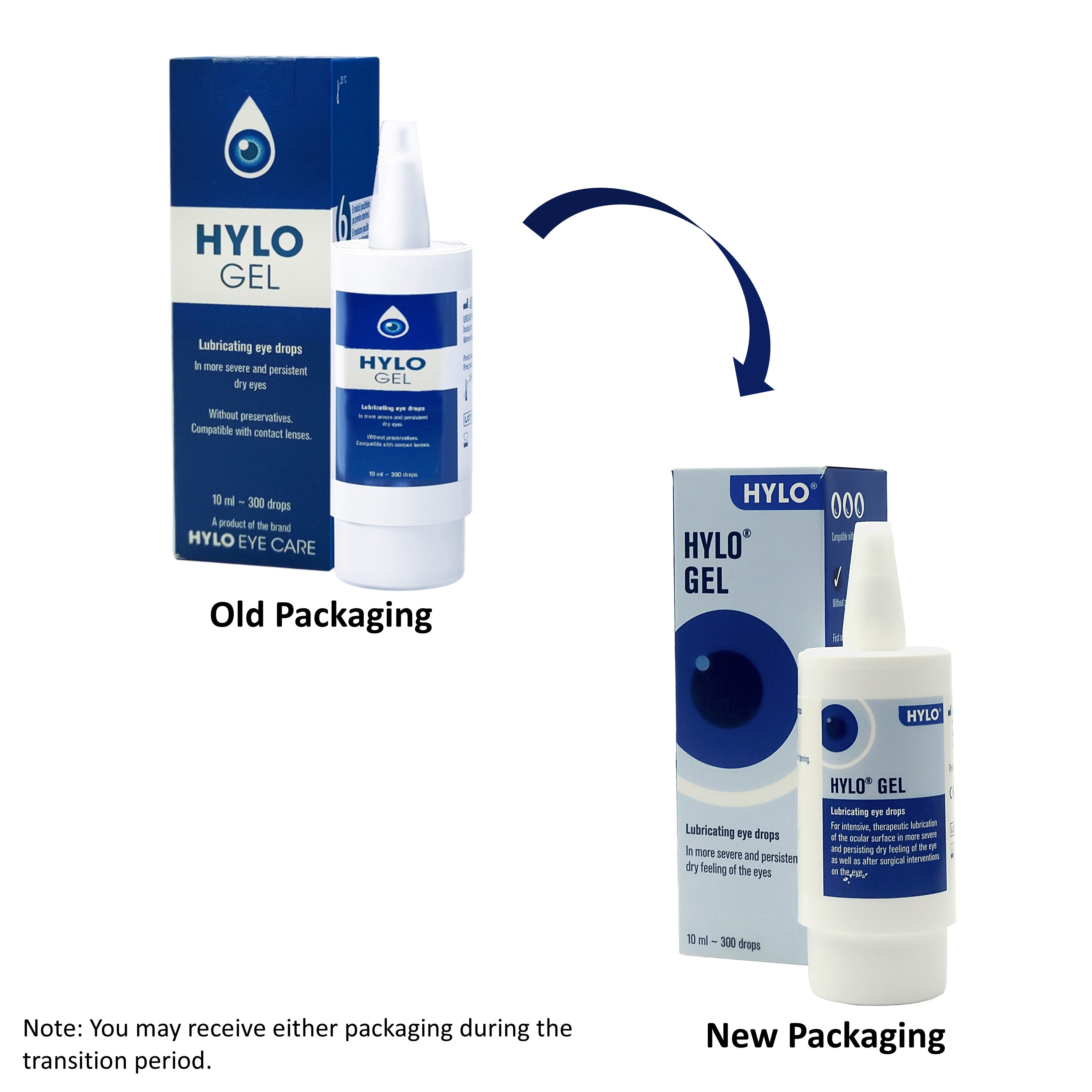 Hylo Gel Lubricating Eye Drops 10mL