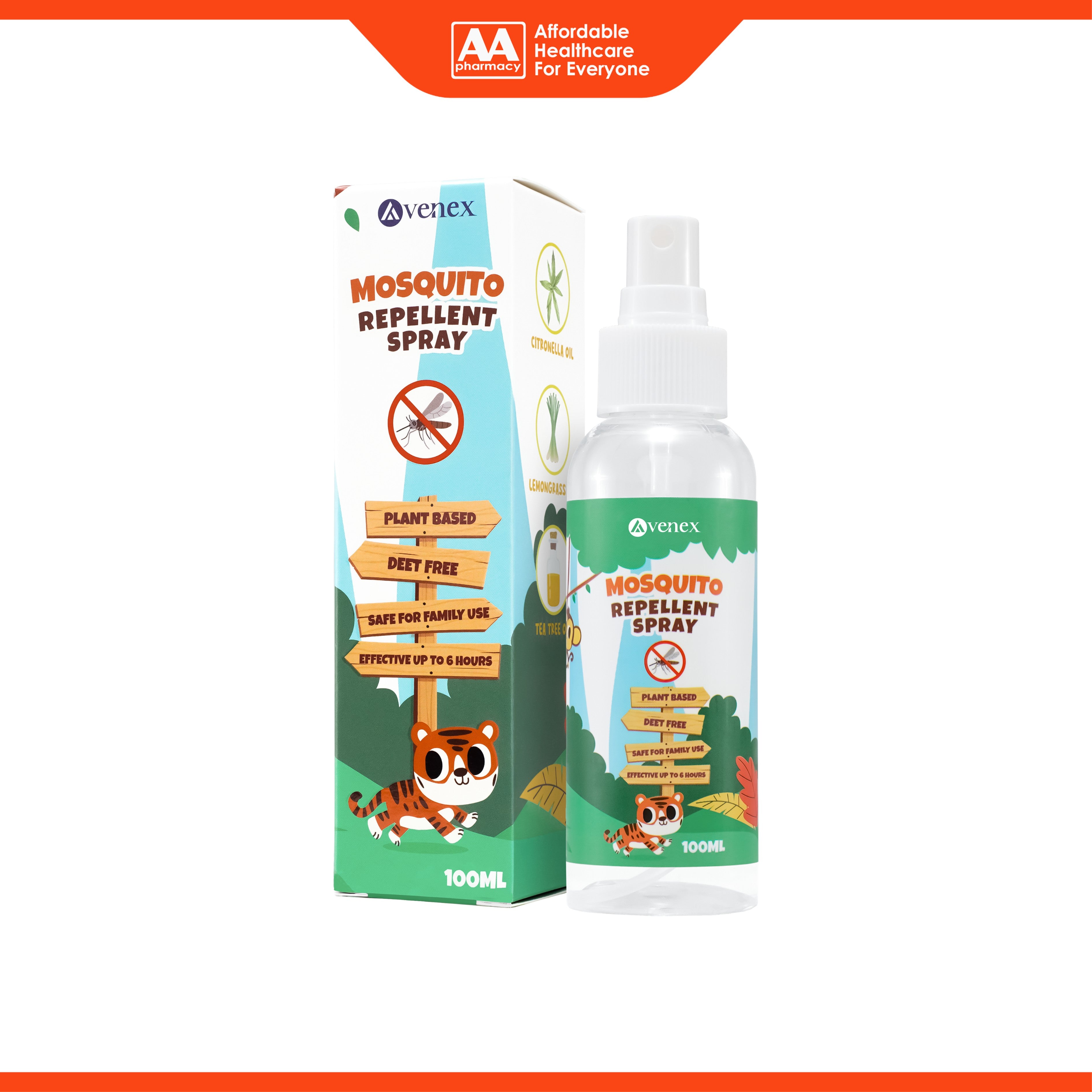 Avenex Mosquito Repellent Spray 100mL