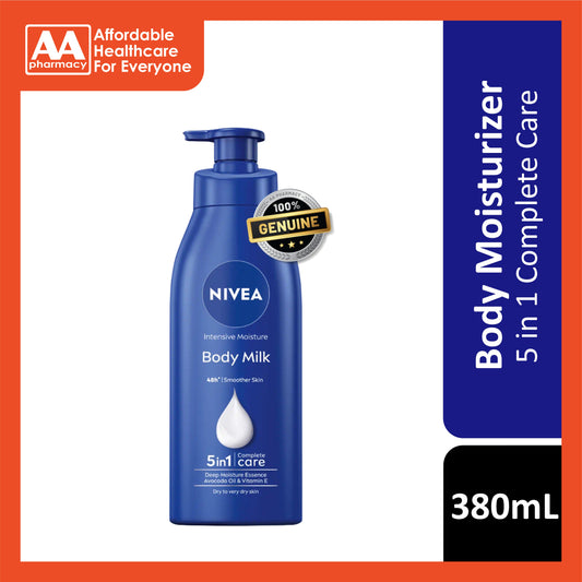 Nivea Intensive Moisture Body Milk (5 in 1 Complete Care) 380mL