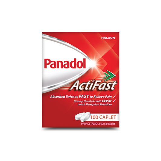 Panadol ActiFast 500mg Caplet 10x10's