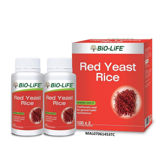 Bio-Life Red Yeast Rice Capsule 2x100's