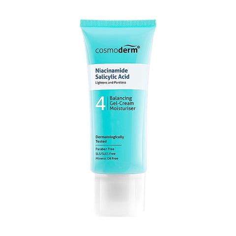 Cosmoderm Niacinamide + Salicylic Acid Balancing Gel-Cream Moisturiser 50mL