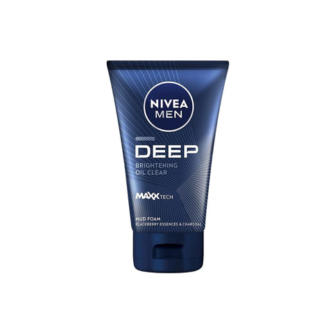 Nivea Men Deep Brightening Oil Clear MaxxTech Mud Foam 100g