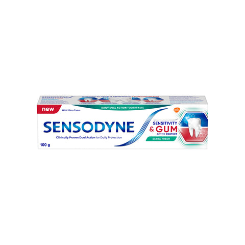 Sensodyne Toothpaste (Sensitivity and Gum, Extra Fresh Flavour) 100g