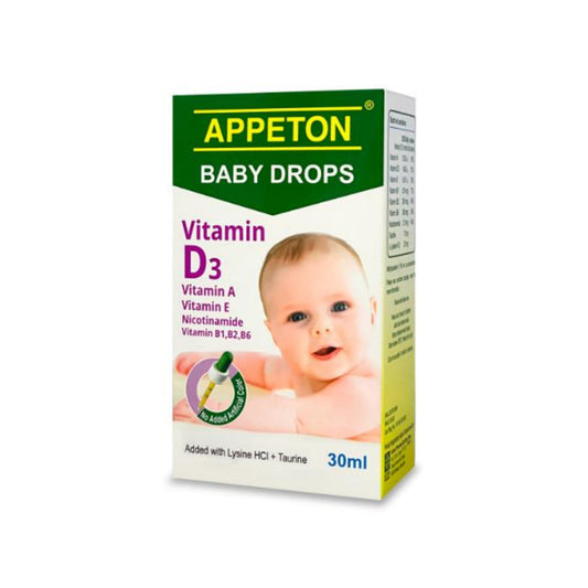 Appeton Baby Drops 30mL (Multivitamins + Lysine + Taurine)
