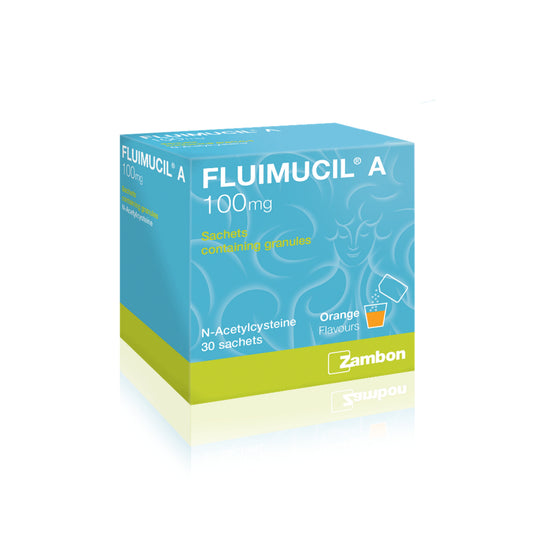 Fluimucil A 100mg Granules Sachet 30's
