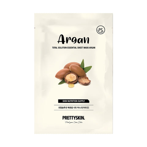 Pretty Skin Total Solution Essential Sheet Mask (Argan) 1's