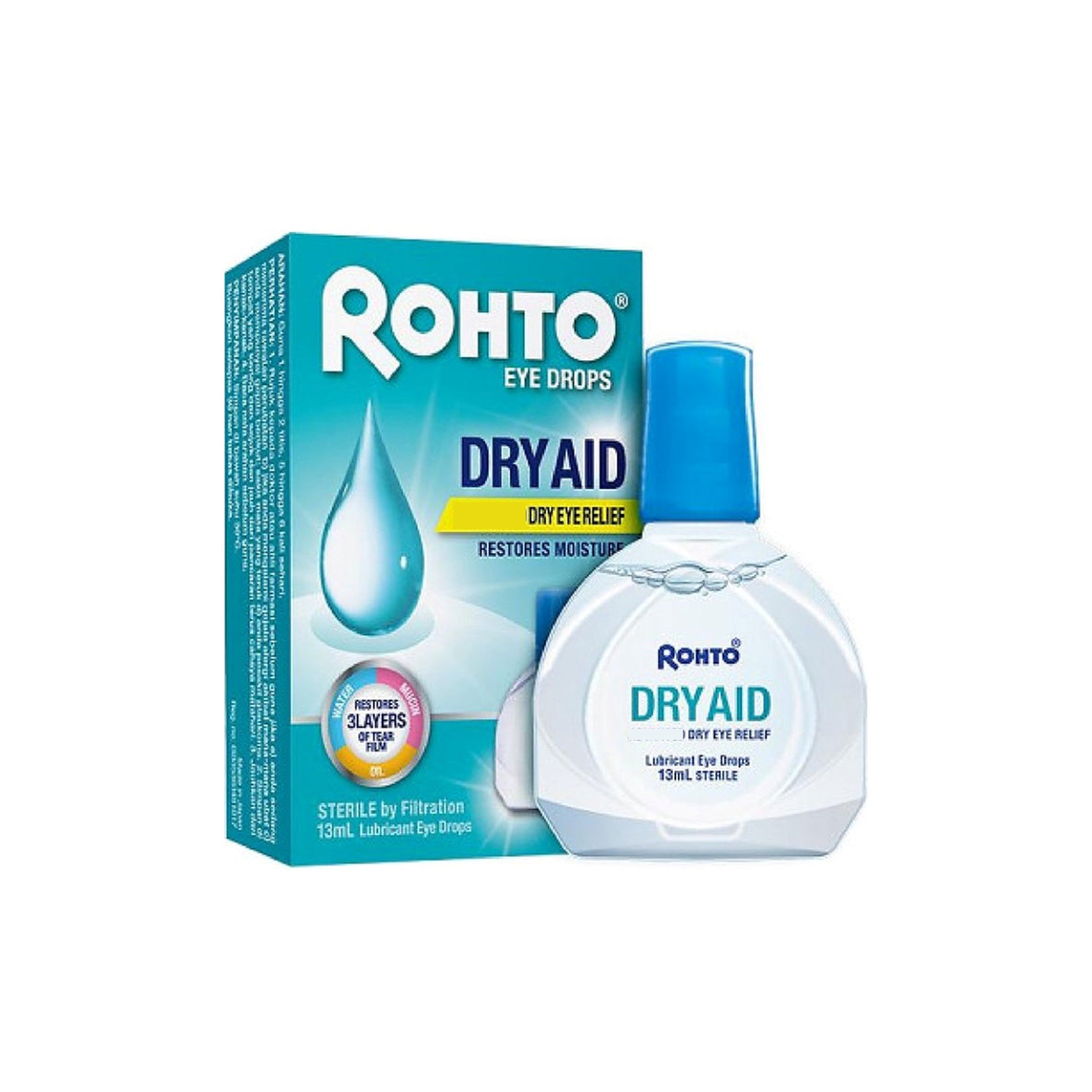 Rohto Eye Drops 13mL (Dry Aid, Dry Eye Relief)