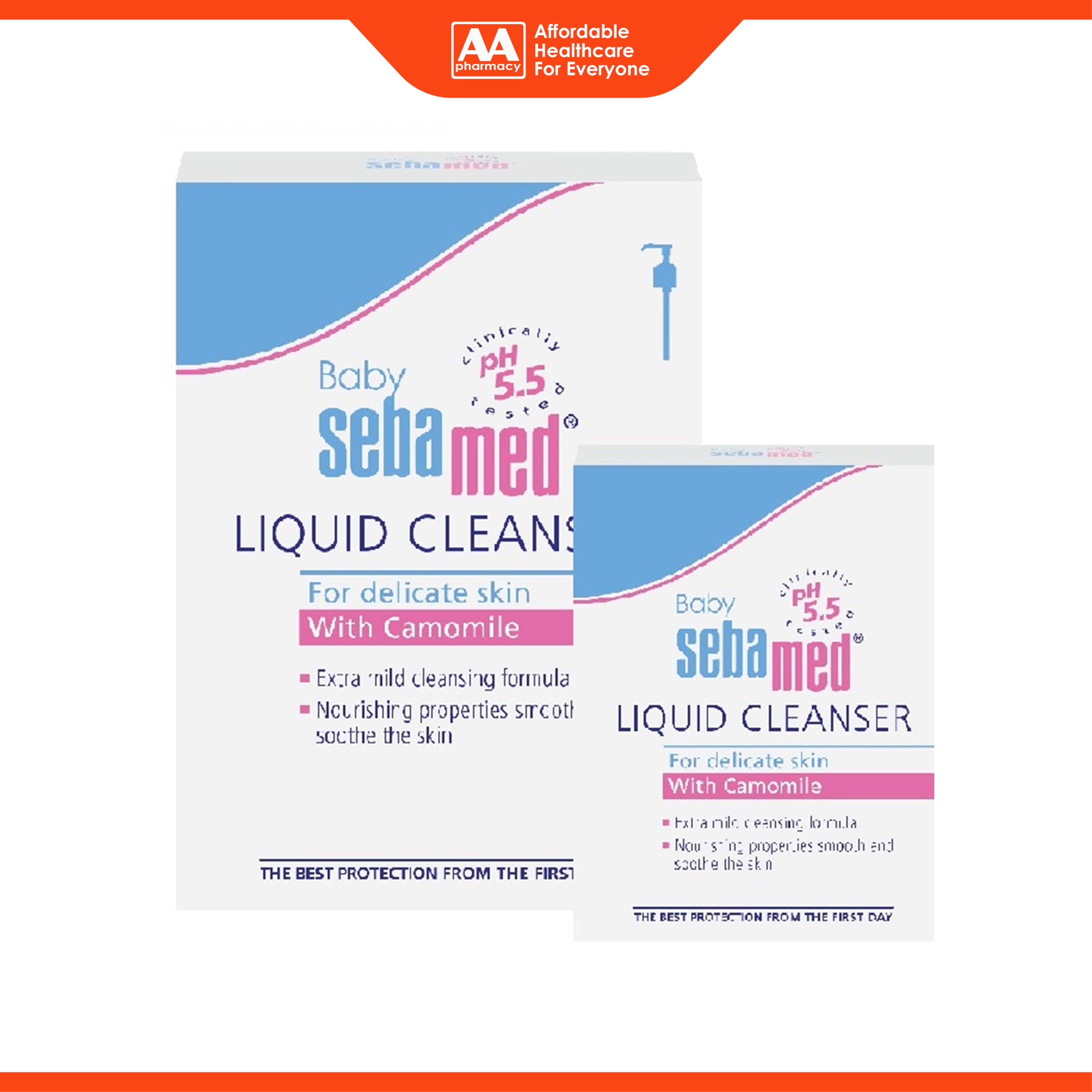 Sebamed Baby Liquid Cleanser 1000mL+200mL