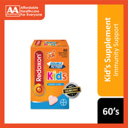 Redoxon Double Action Kids (Vitamin C and Zinc) Chewable Tablet 60's (Tutti Frutti Flavour)