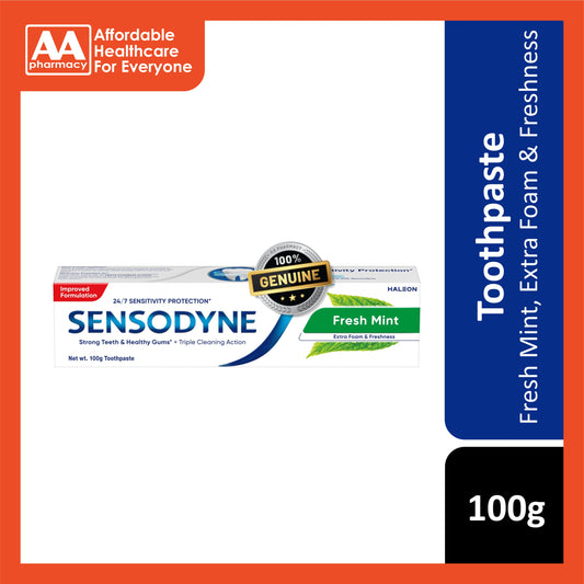 Sensodyne Toothpaste (Fresh Mint) 100g