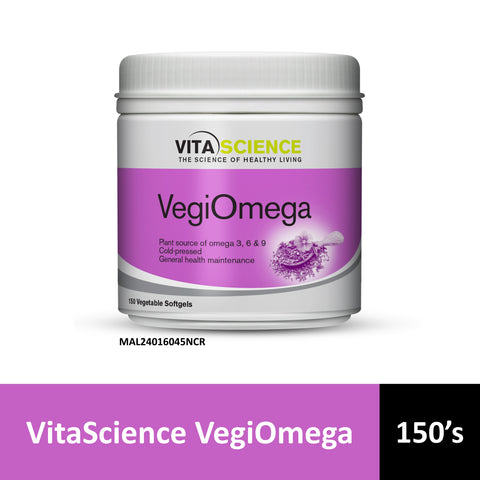 VitaScience VegiOmega Softgel 150's