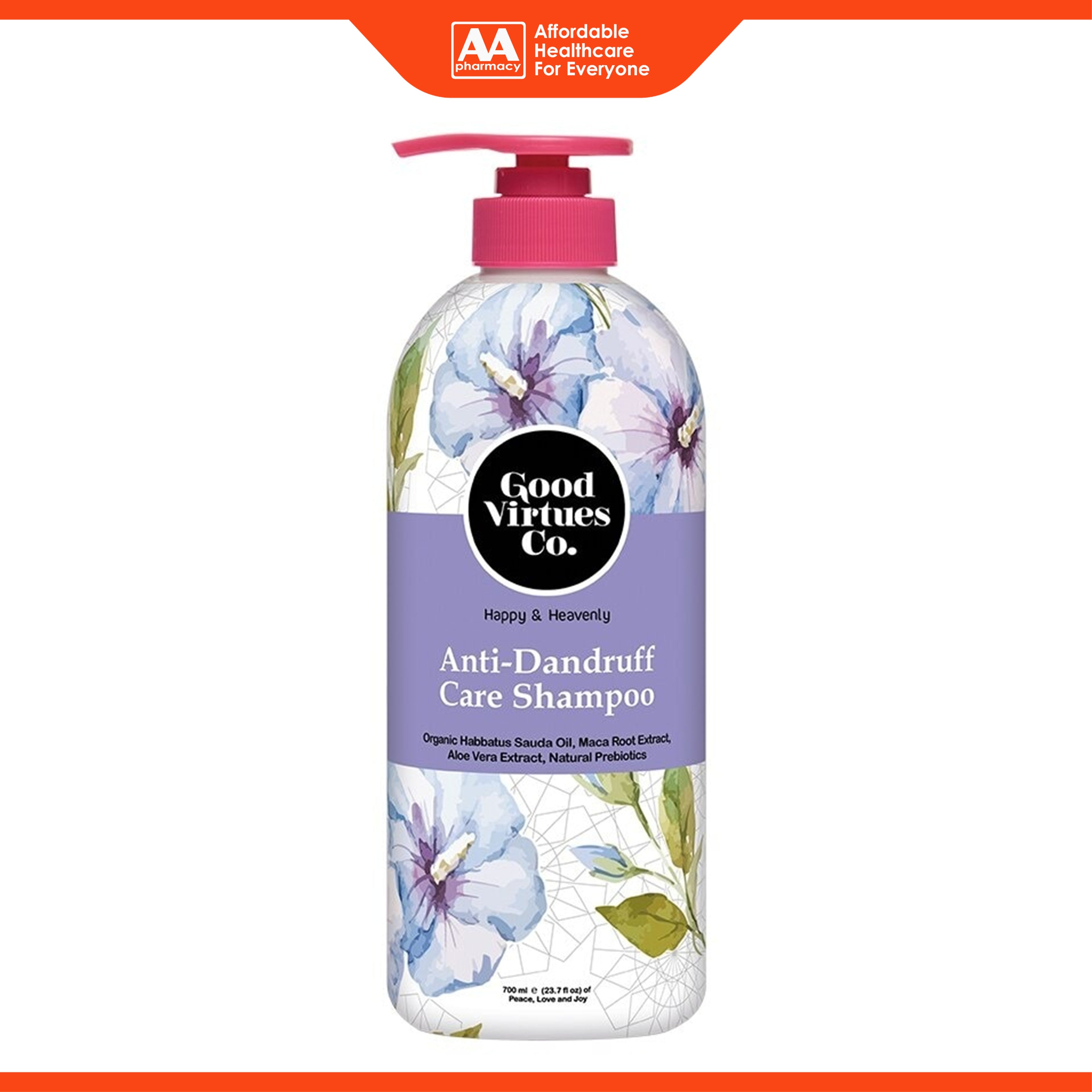 Good Virtues Co. Anti-Dandruff Care Shampoo (700ml)