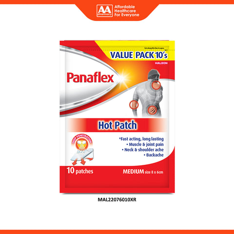 Panaflex Hot Patch 10's [Value Pack]