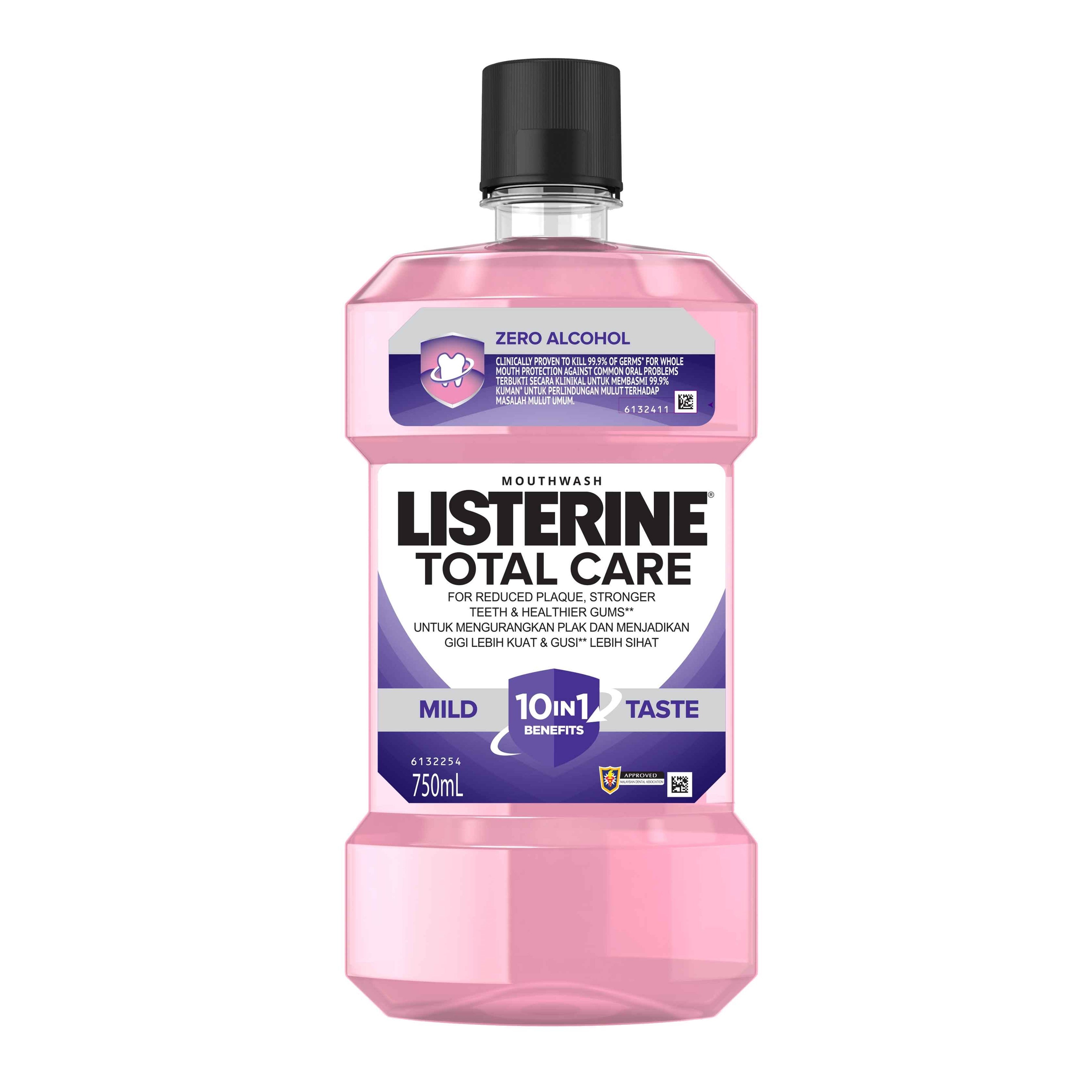 Listerine Mouthwash - Total Care (Mild Taste) 750mL