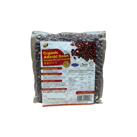 Eco Action Organic Adzuki Bean 500g