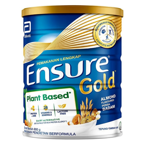 Ensure Gold Plant Based Formula Drink 800g (Almond Flavour)