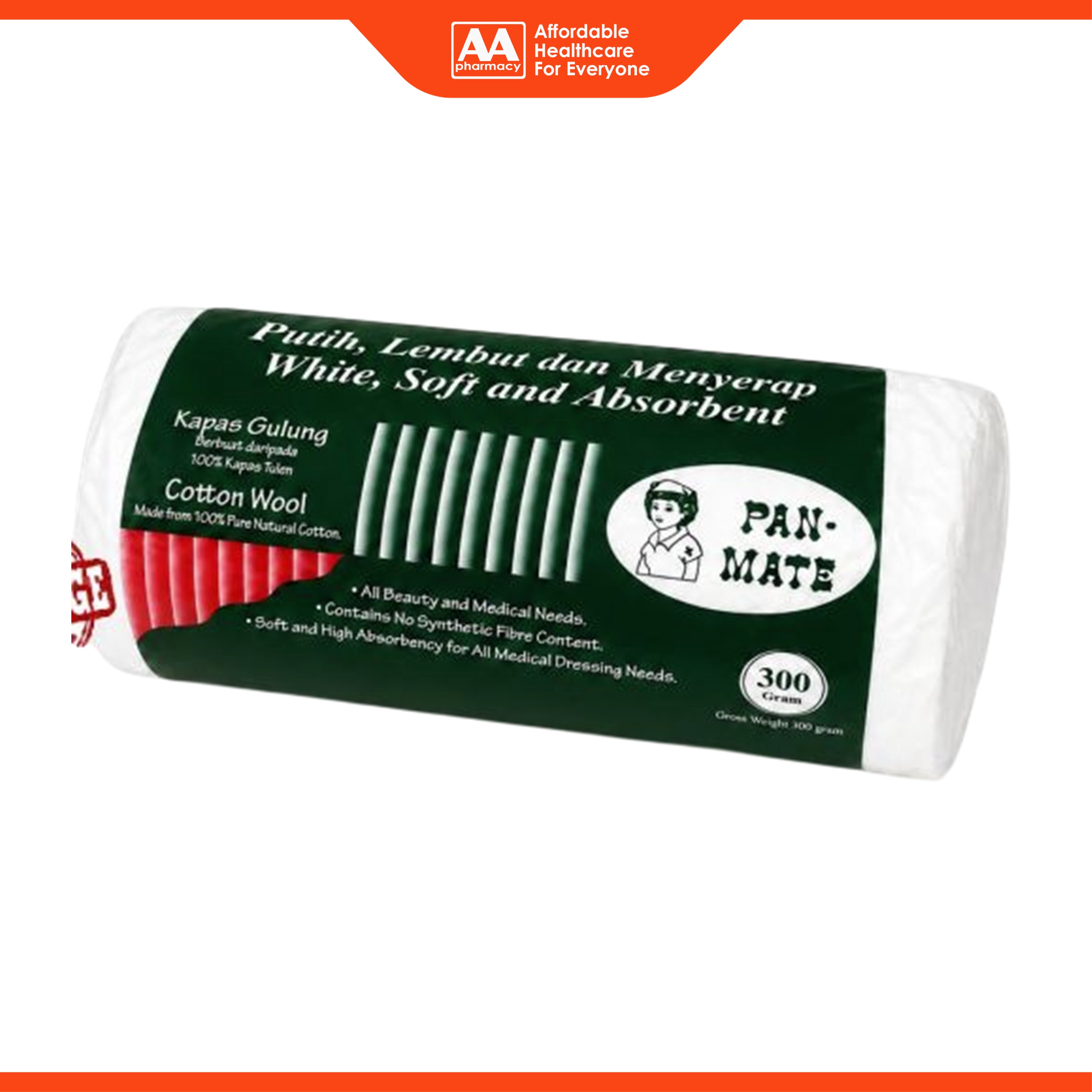 Pan-Mate Cotton Wool 300g