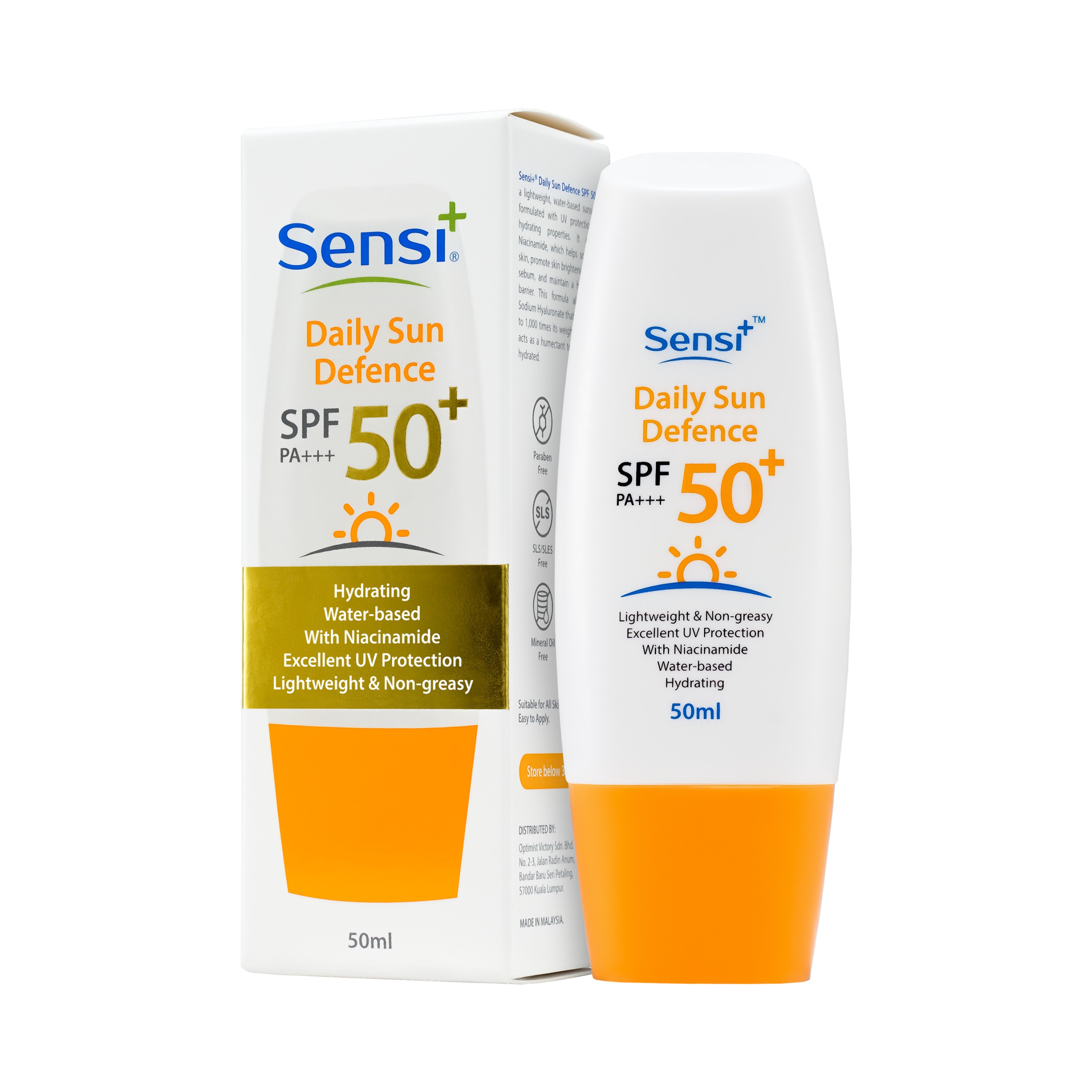 Sensi+ Daily Sun Defence SPF50 PA+++ 50mL [New Packaging]