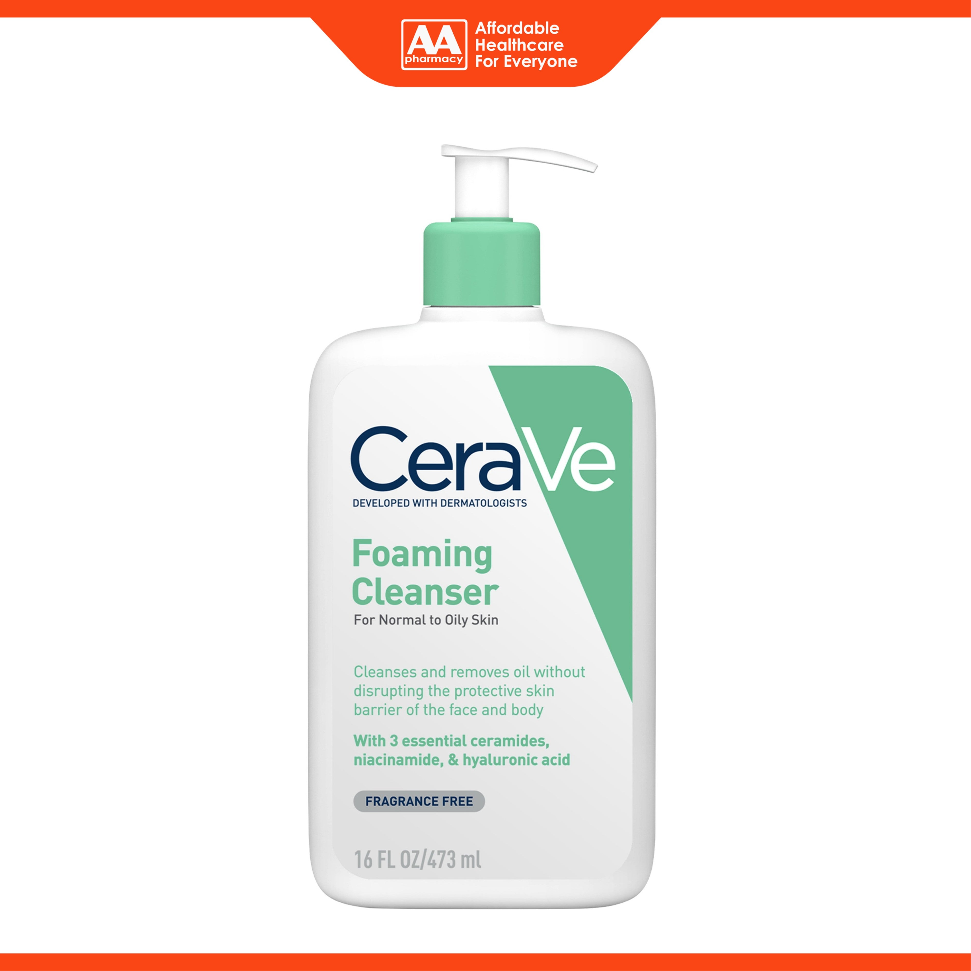 CeraVe Foaming Cleanser 473mL