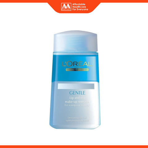 L'Oréal Paris Dermo-Expertise Gentle Lip and Eye Make-Up Remover 125mL