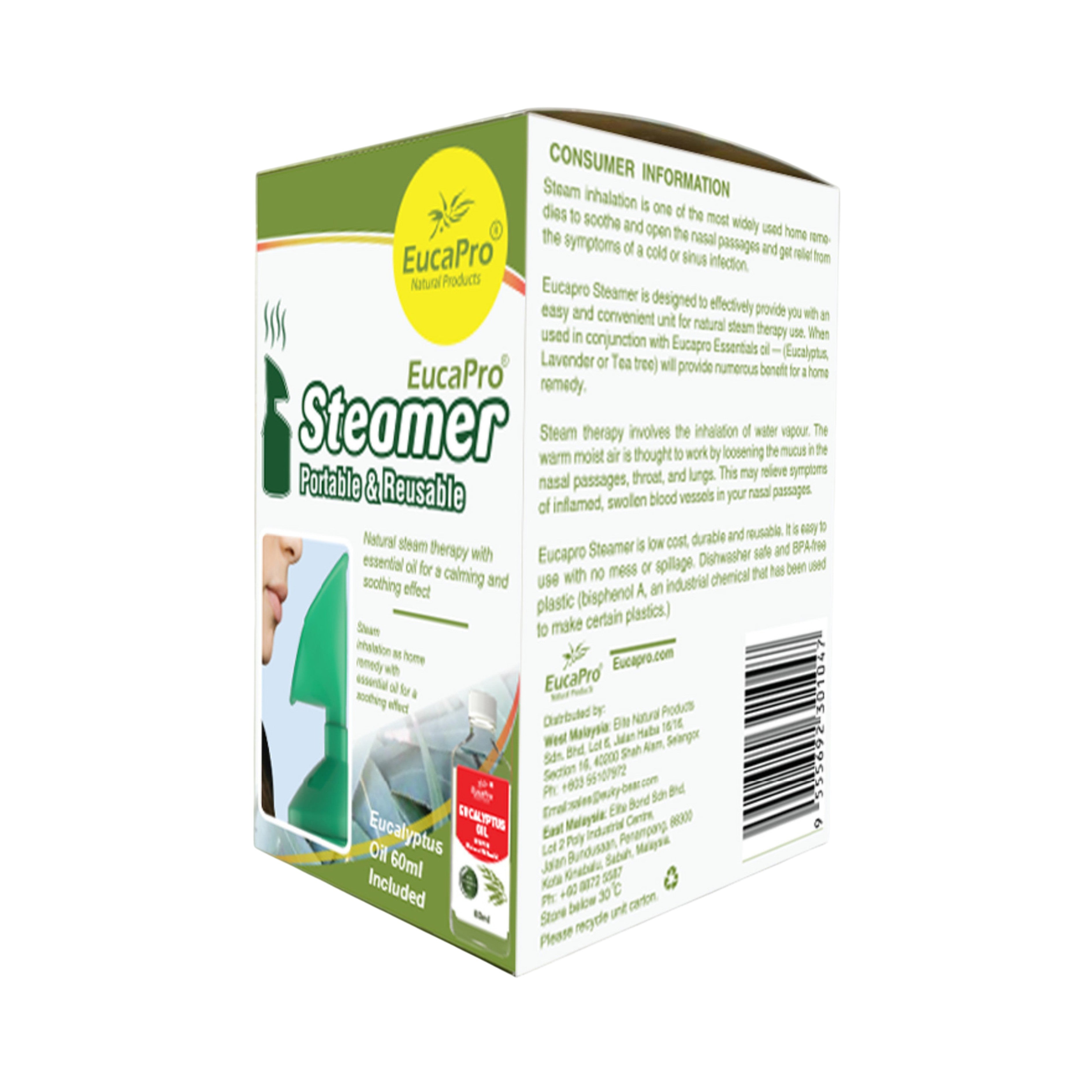EucaPro Steamer 1's [FOC EucaPro Eucalyptus Oil 60mL]
