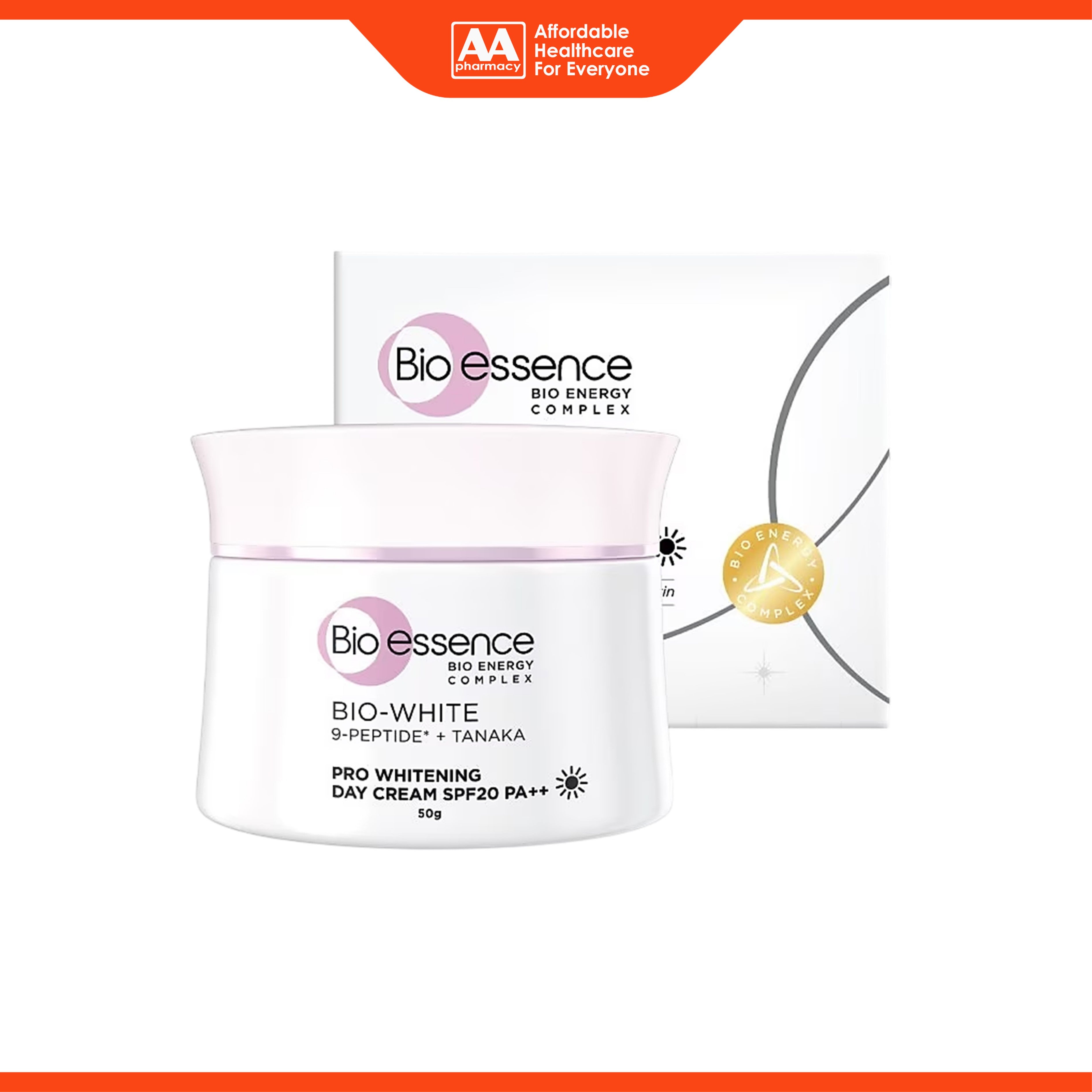 Bio essence Bio-White Pro Whitening Day Cream SPF20 PA++ 50g