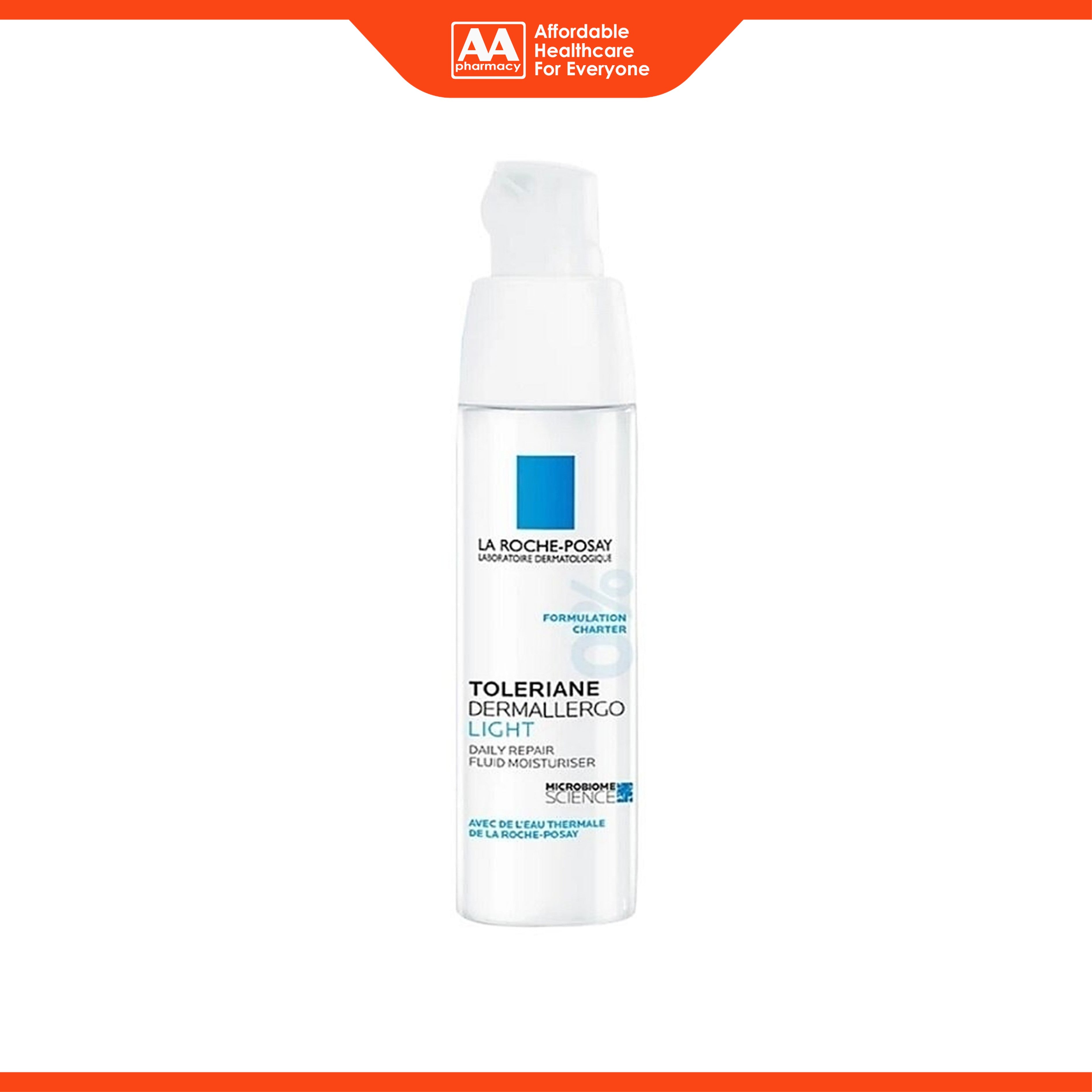 La Roche-Posay Toleriane DermAllergo Light Daily Repair Fluid Moisturiser 40mL