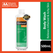 Pinetarsol Tar (Pine Tar) 2.3% + Trolamine Lauril Sulfate 6% Cleansing Solution 500mL