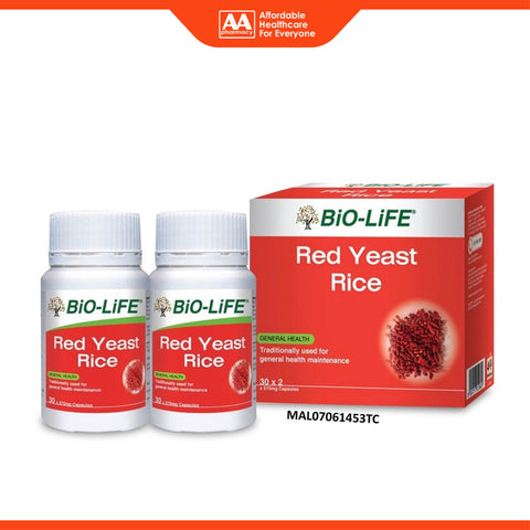 Bio-Life Red Yeast Rice Capsule 2x30's