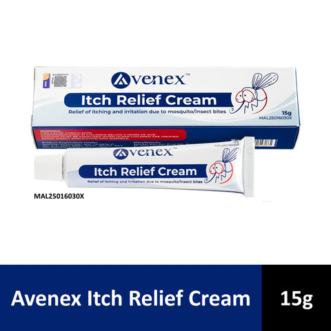 Avenex Itch Relief Cream 15g