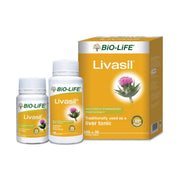Bio-Life Livasil (Milk Thistle Standardized Fruit Extract) Tablet (100's + 30's)