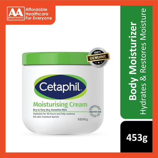 Cetaphil Moisturizing Cream For Face & Body 453g
