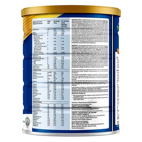 Ensure Gold Plant Based Formula Drink 800g (Almond Flavour)