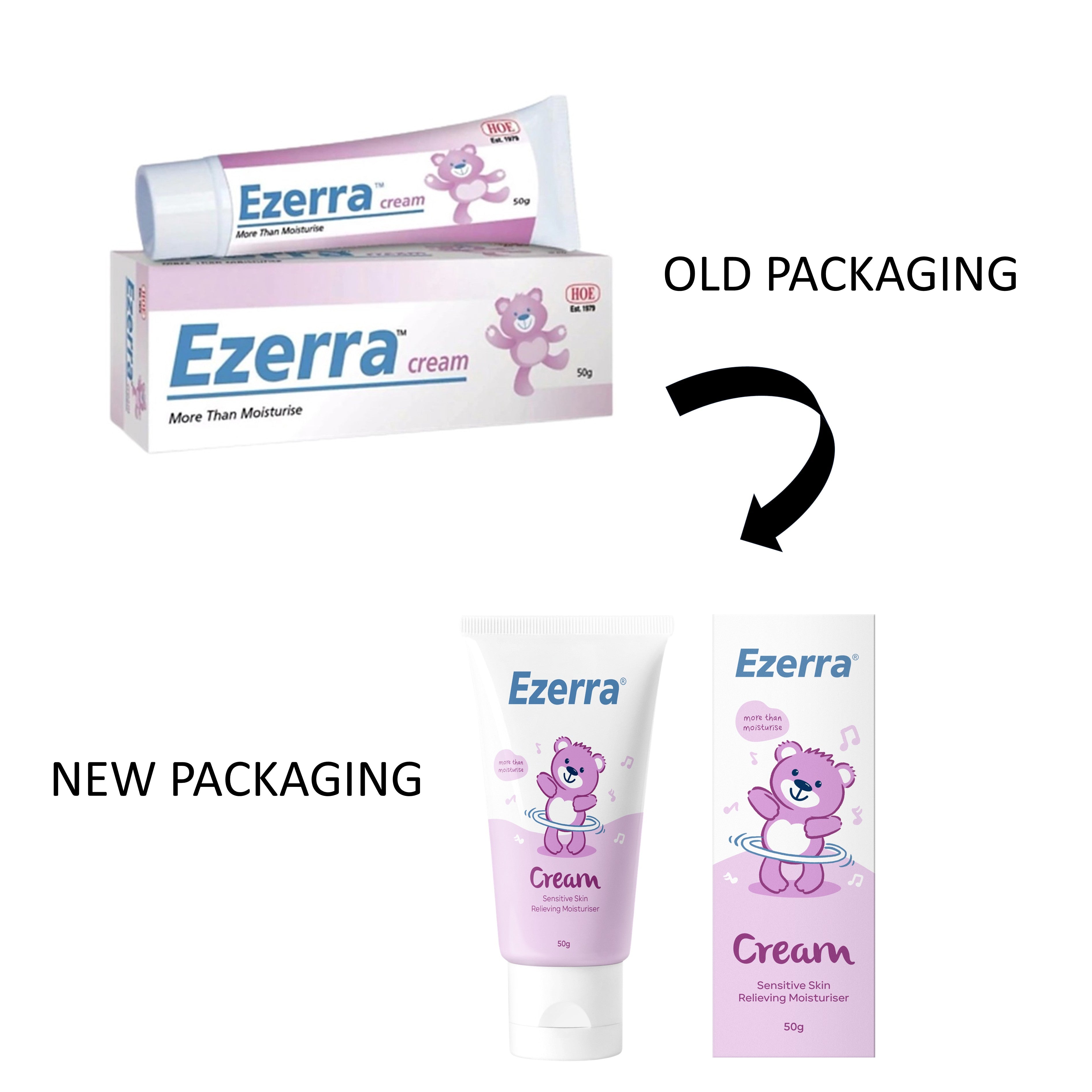 Ezerra Cream 50g (Soothing Relief for Baby)