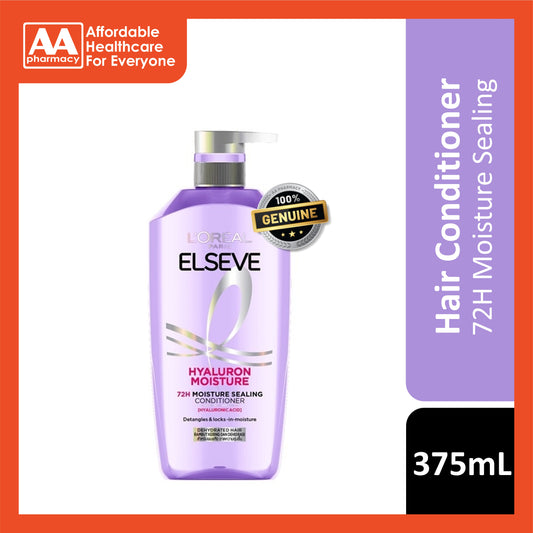 L'Oréal Paris Elseve [Hyaluron] Moisture 72H Moisture Sealing Conditioner 375mL